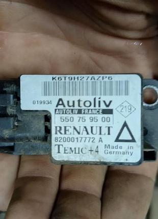 Датчик srs airbag renault laguna 1 1.6 16v 8200017772