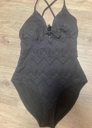 Суцільний текстурований 😘купальник розмір м/л agcessorize