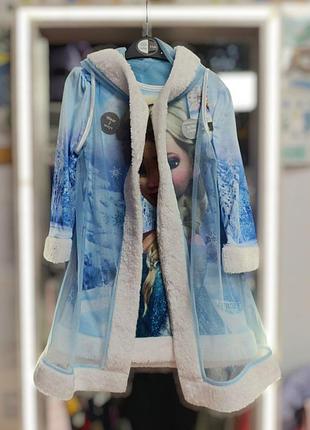 Дитяче новорічне плаття + накидка з ельзою в розмірі 98, 110 см george 110