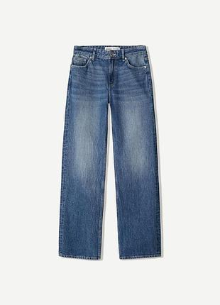 Straight джинси штани жіночі оригінал бершка bershka