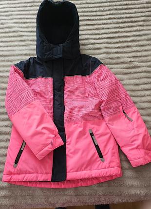 Куртка лыжная для девочки topolino, 127см, 8-9роков.