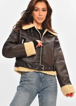Дубленка из эко-кожи