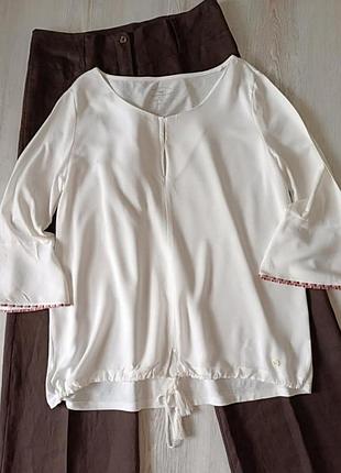 Вискозная блуза tom tailor