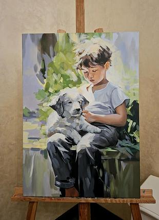 Картина-"тепло дитинства"