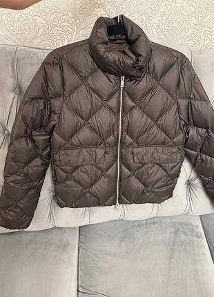 Пухова куртка massimo dutti, артикул 6716/711/802, розмір s