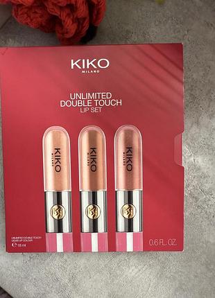 Набір помад. kiko