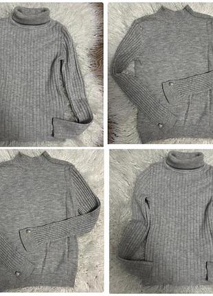 Детский гольфик в школу свитерок