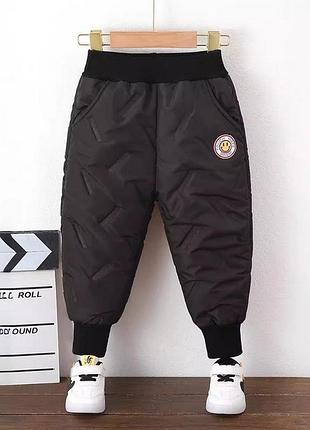 Теплі дитячі зимові штани для хлопчика та дівчинки