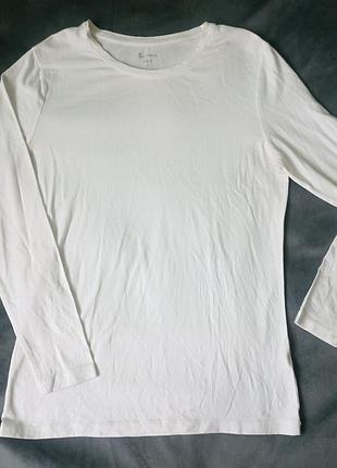Женская базовая футболка с длинным рукавом 14 р