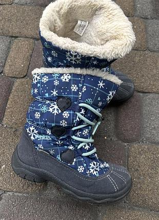 Зимние ботинки девочке