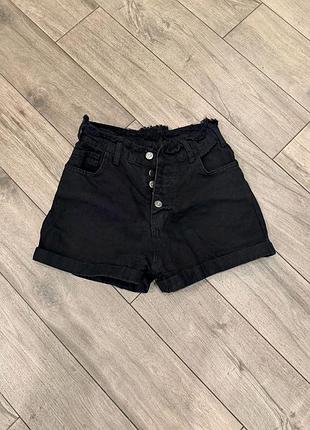 Шорти чорні xs-m