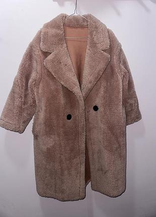 Жіноча рожева шуба (шубка)