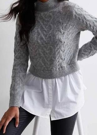 Светрик з сорочкою