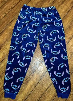 Детские брюки пижамные велюровые стч на 9-10 года