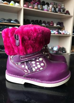 Зимние ботинки девочке