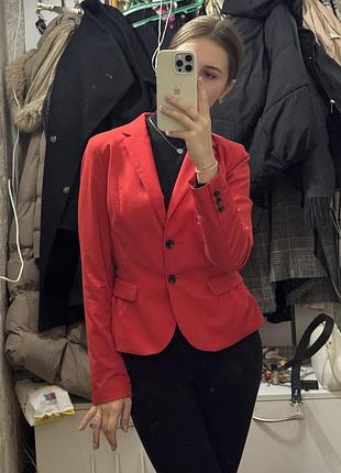 Жакет червоний жіночий