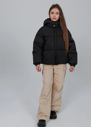 Куртка зимова коротка 128, 134, 140, 146, 152, 158, 164, 170 см