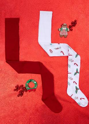 Комплект новий новорічних колго ове sinsay p.98/104