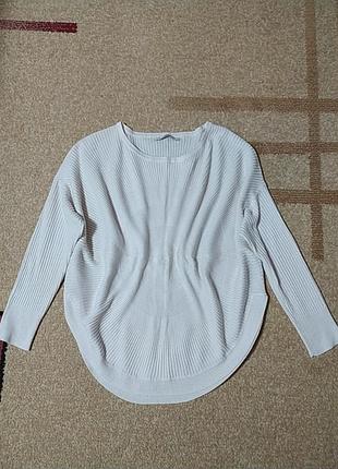 Джемпер молочный only l-m свободного кроя