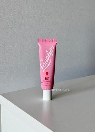 Lanolips 101 ointment multi‑balm strawberry прозорий універсальний бальзам крем для сухих ділянок тіла губ ліктів кутикули тріщин шрамів