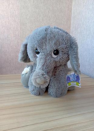 Большая мягкая игрушка слоник toy factory