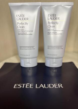 Estée lauder очищувальна піна та маска 2-в-1