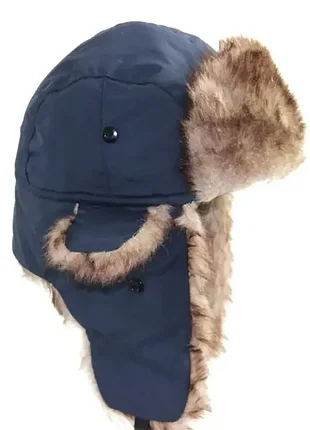 Мужская / женская / унисекс зимняя шапка ушанка