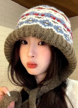 Мужская / женская / унисекс шапка капор