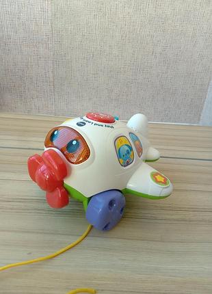 Музыкальная каталка самолет vtech