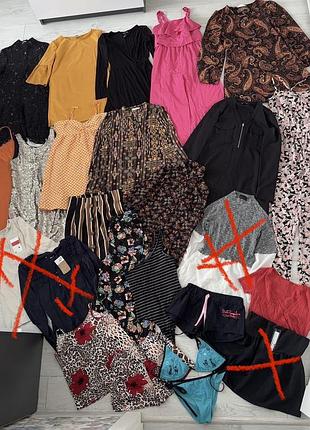 Набір великий жіночого одягу розмір 42 xs