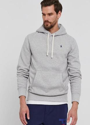 Кофта с капюшоном из коллекции polo ralph lauren серый
