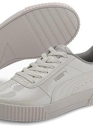 Бежеві кросівки puma лаковані кеди puma carina 2.0 молочні кеди puma бежеві кросівки puma 40р