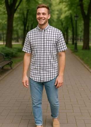 Базовая мужская рубашка р.3xl