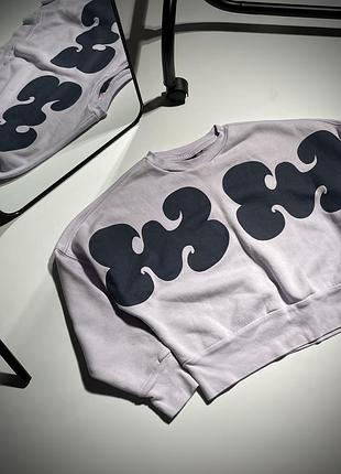 Adidas x marimekko pink sweatshirt світшот кофта