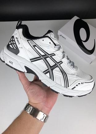 Утеплені чоловічі кросівки asics gel-nunobiki termo white black асікс білого з чорним кольорів термо