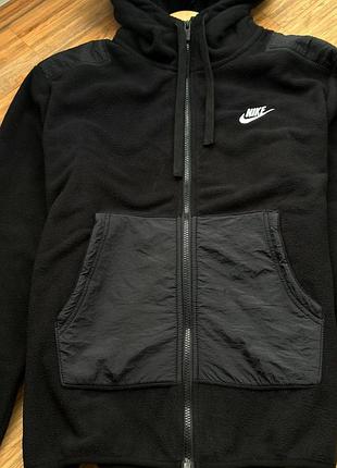 Зіп худі  nike teddy nsw чорне 2