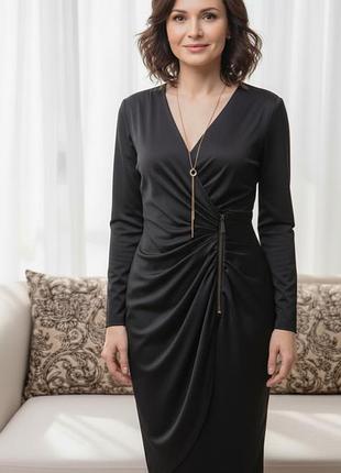 Платье женское черная миди carlisle