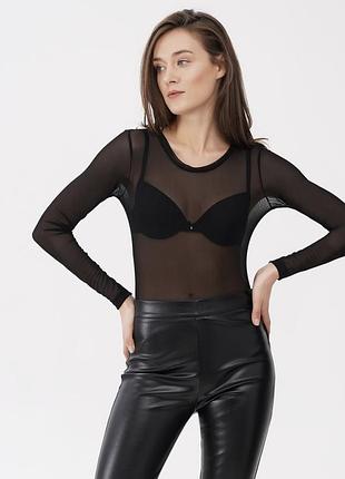 Боді чорного кольору розмір s