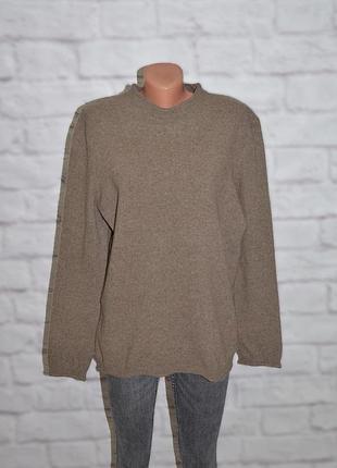 Свитер шерстяного свободного кроя "boss.hugo boss"