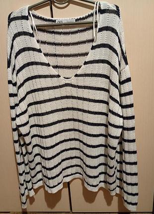 Батал!!!кофточка женская,вязаная,ажурная с длинным рукавом, размер 4хл.