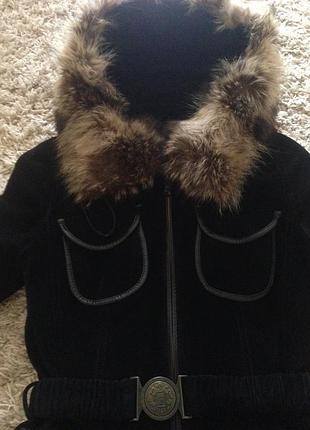 Деми женская куртка с замша