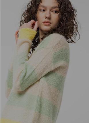 Мохеровий светр теплий united colors of benetton