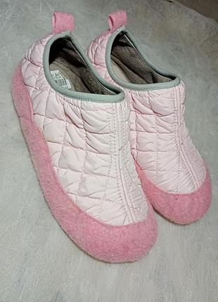 Ексклюзив.рожеві жіночі капці zafary 6612500364, теплі, розмір 34, довжина устілки 22 см, оригінал