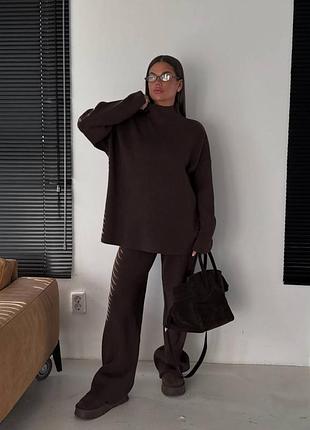 Костюм женский теплый удобный оверсайз