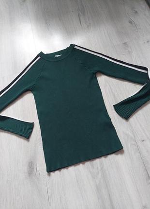 Лонгслив в рубчик