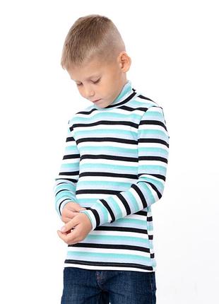 Теплый гольф рубчик с начесом, утепленный гольфик, теплая детская водолазка с начесом