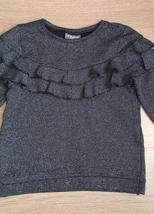 Кофта/светр  waikiki 116/122  6-7 р синя з люрексом