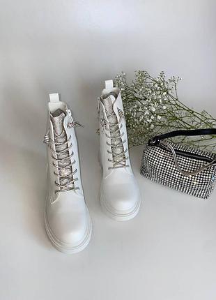 Ботинки кожа