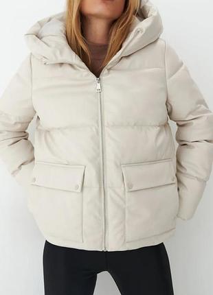 Куртка из экокожи