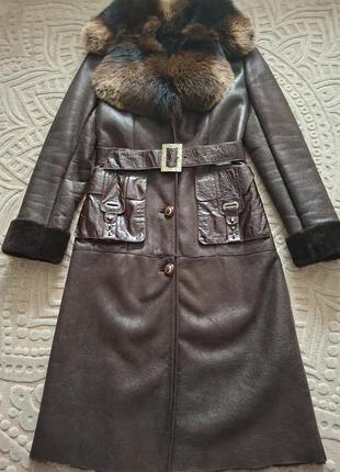 Жіноча дублянка від італійського виробника, розмір м
